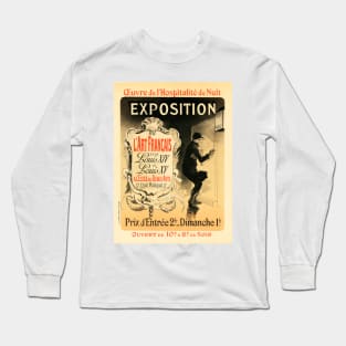 EXPOSITION DE L' ART FRANCAIS by Jules Cheret 1898 from Maitres De L' Affiche Collection Long Sleeve T-Shirt